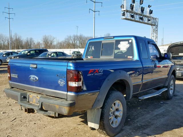 1FTZR15E88PA53703 - 2008 FORD RANGER SUP BLUE photo 4