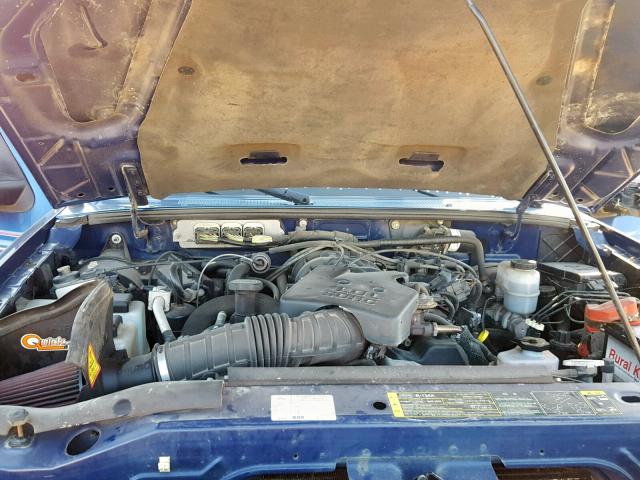 1FTZR15E88PA53703 - 2008 FORD RANGER SUP BLUE photo 7