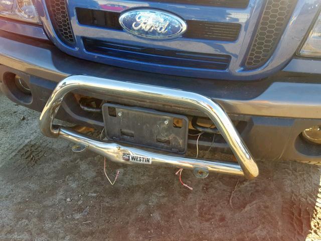 1FTZR15E88PA53703 - 2008 FORD RANGER SUP BLUE photo 9