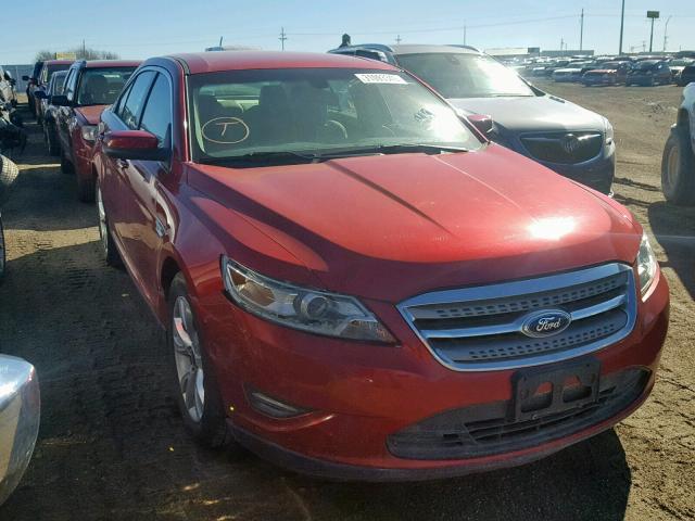 1FAHP2EW1BG104553 - 2011 FORD TAURUS SEL RED photo 1