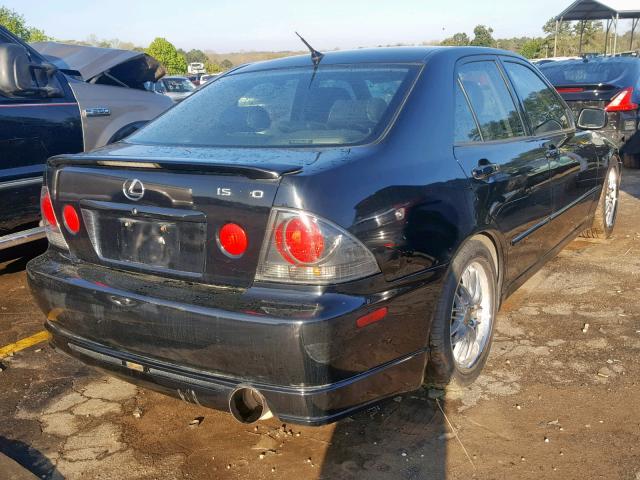 JTHBD192520059229 - 2002 LEXUS IS 300 BLACK photo 4