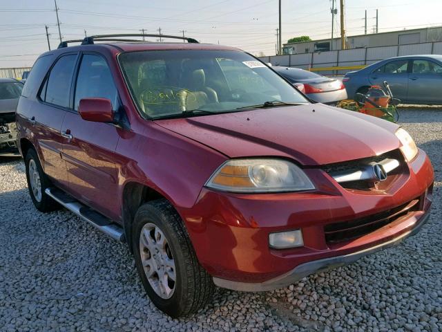 2HNYD18686H529569 - 2006 ACURA MDX TOURIN RED photo 1