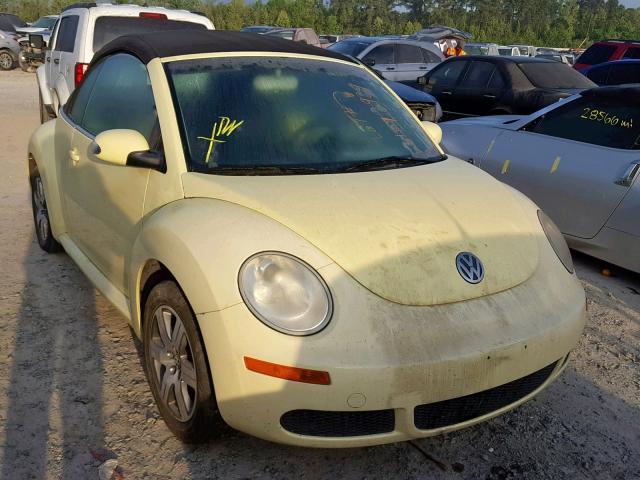 3VWRF31Y46M330951 - 2006 VOLKSWAGEN NEW BEETLE ყვითელი ფოტო 1