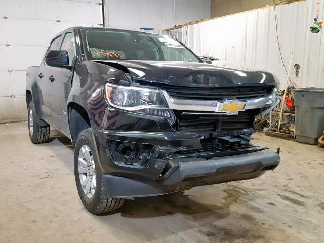 1GCGTCENXK1122356 - 2019 CHEVROLET COLORADO L BLACK photo 1