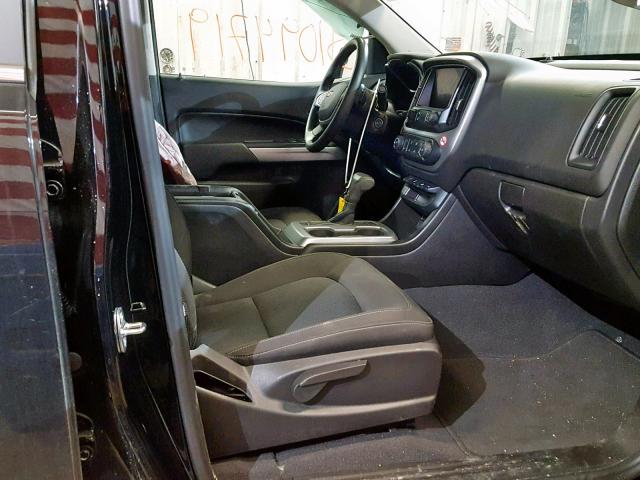 1GCGTCENXK1122356 - 2019 CHEVROLET COLORADO L BLACK photo 5