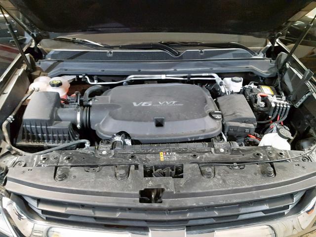 1GCGTCENXK1122356 - 2019 CHEVROLET COLORADO L BLACK photo 7