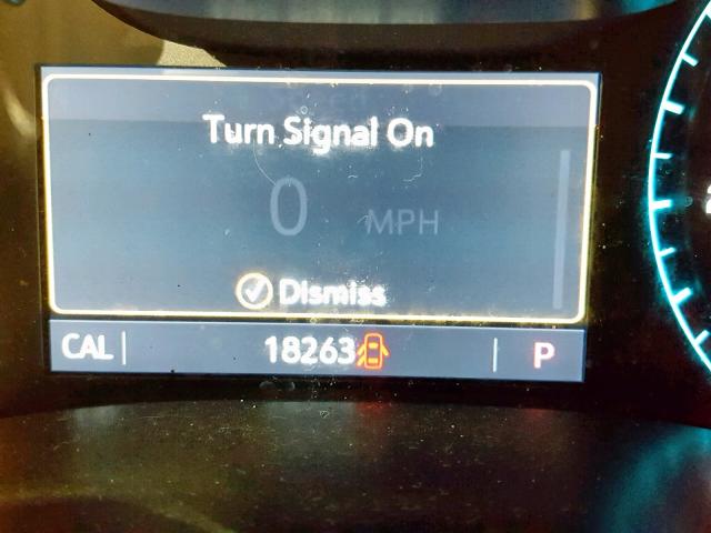 1GCGTCENXK1122356 - 2019 CHEVROLET COLORADO L BLACK photo 8