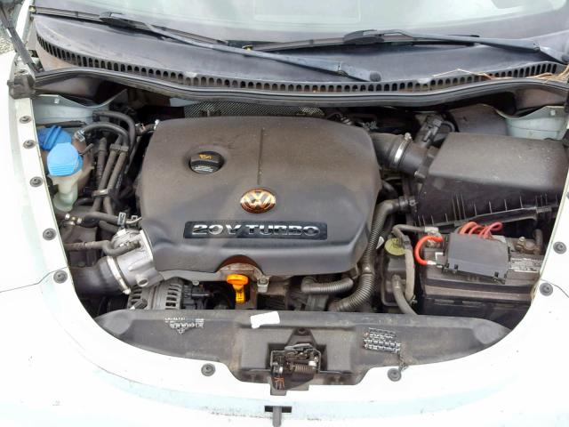 3VWCD31YX5M314053 - 2005 VOLKSWAGEN NEW BEETLE Creme Foto 7