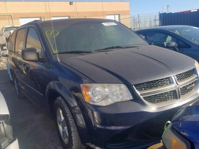 2C4RDGBG4DR684903 - 2013 DODGE GRAND CARA BLUE photo 1