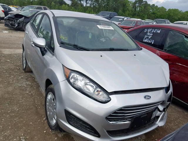 3FADP4AJ9KM127198 - 2019 FORD FIESTA S SILVER photo 1