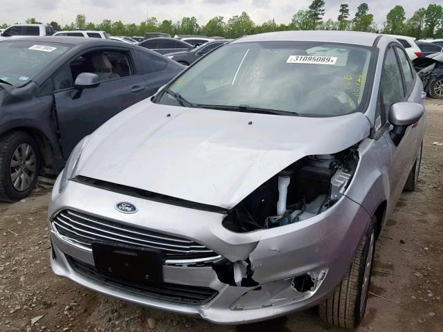 3FADP4AJ9KM127198 - 2019 FORD FIESTA S SILVER photo 2