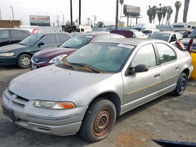 1B3EJ46X5SN572171 - 1995 DODGE STRATUS GRAY photo 2