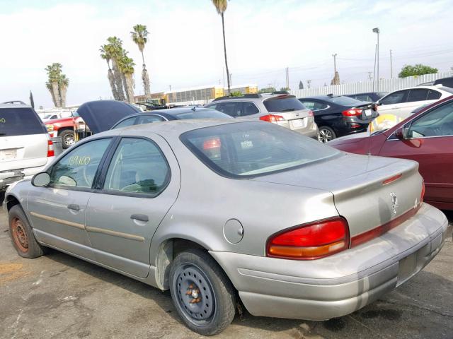 1B3EJ46X5SN572171 - 1995 DODGE STRATUS GRAY photo 3