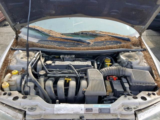 1B3EJ46X5SN572171 - 1995 DODGE STRATUS GRAY photo 7