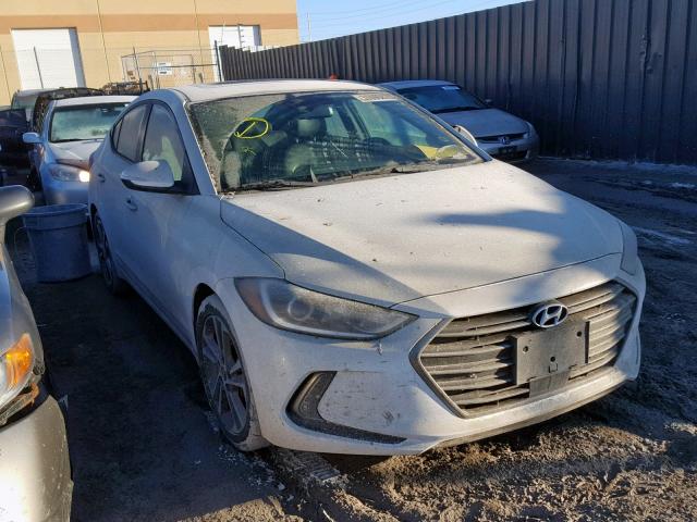 KMHD84LF7JU479704 - 2018 HYUNDAI ELANTRA SE WHITE photo 1