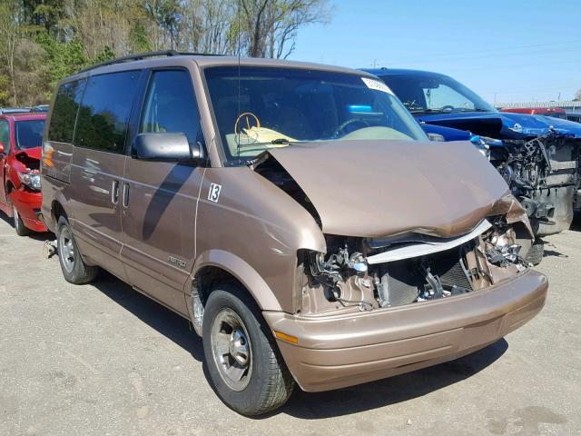 1GNDM19W81B129250 - 2001 CHEVROLET ASTRO GOLD photo 1