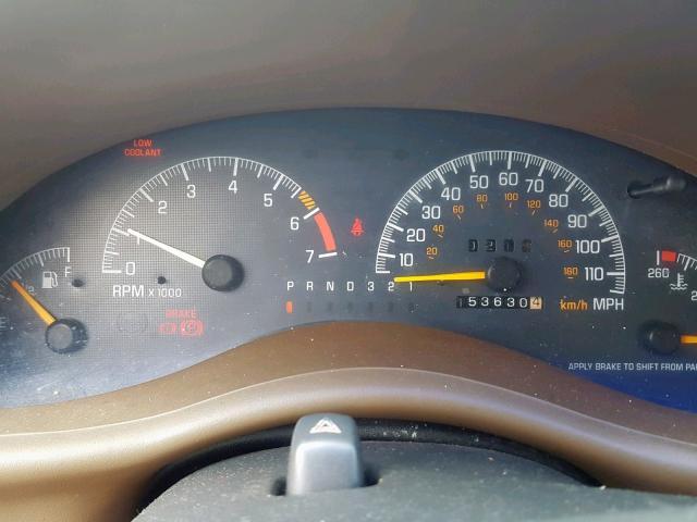 1G2WJ52K5WF214169 - 1998 PONTIAC GRAND PRIX GREEN photo 8