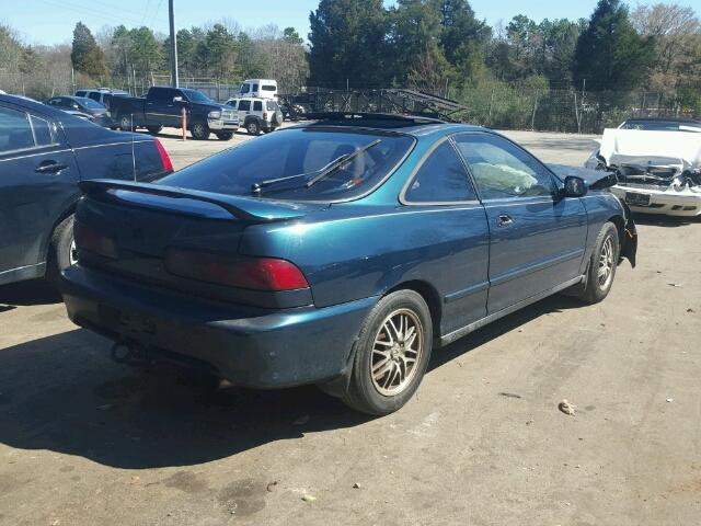 JH4DC4360WS016713 - 1998 ACURA INTEGRA GS BLUE photo 4