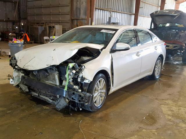 4T1BK1EB1FU160775 - 2015 TOYOTA AVALON XLE WHITE photo 2