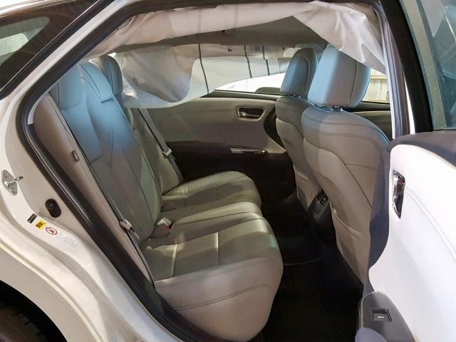 4T1BK1EB1FU160775 - 2015 TOYOTA AVALON XLE WHITE photo 6