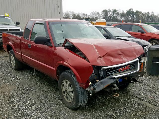 1GTDT19X138248858 - 2003 GMC SONOMA RED photo 1