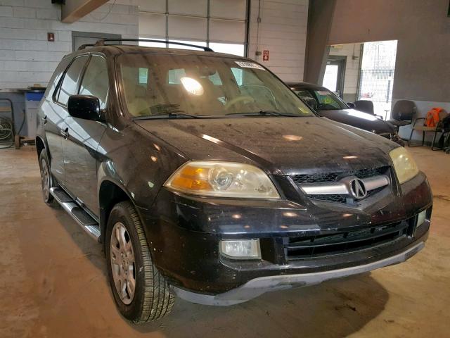 2HNYD18896H542641 - 2006 ACURA MDX TOURIN BLACK photo 1