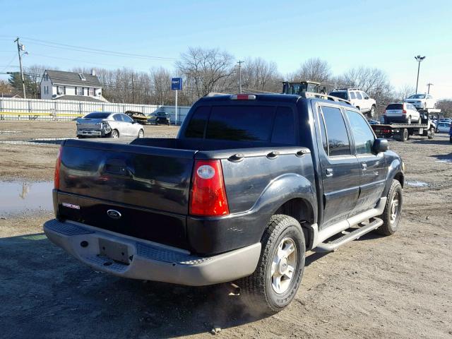 1FMZU67EX1UA25378 - 2001 FORD EXPLORER S BLACK photo 4