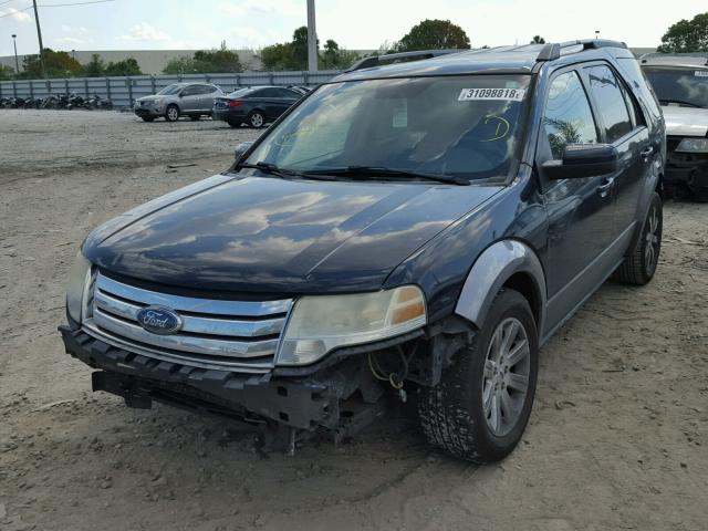 1FMDK02W58GA39193 - 2008 FORD TAURUS X S GRAY photo 2