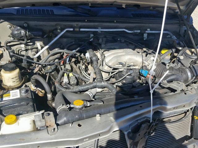 1N6ED29YX2C376122 - 2002 NISSAN FRONTIER C GRAY photo 7