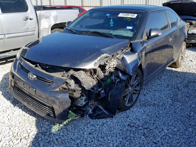 JTKJF5C76C3044623 - 2012 TOYOTA SCION TC ნაცრისფერი ფოტო 2