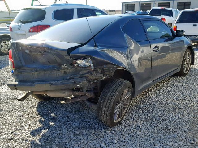 JTKJF5C76C3044623 - 2012 TOYOTA SCION TC ნაცრისფერი ფოტო 4