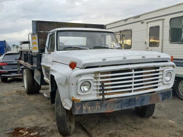 F60CRA99150 - 1967 FORD DUMP TRUCK WHITE photo 1