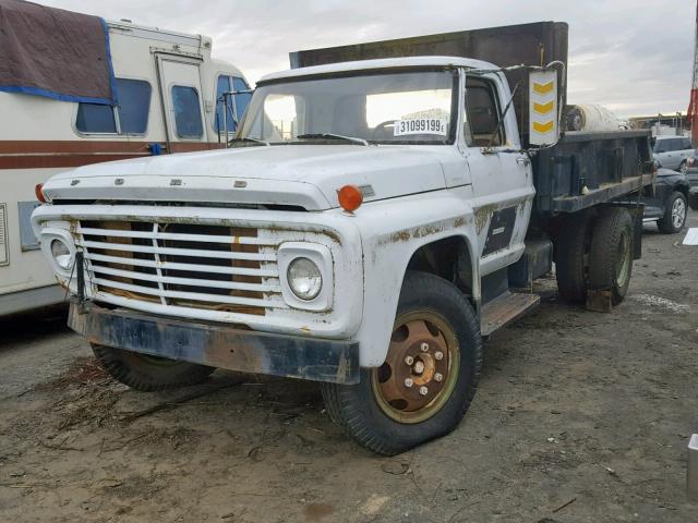 F60CRA99150 - 1967 FORD DUMP TRUCK WHITE photo 2