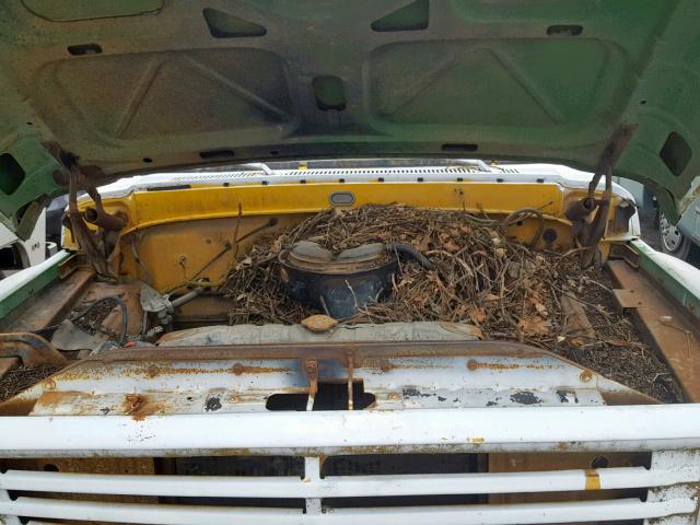 F60CRA99150 - 1967 FORD DUMP TRUCK WHITE photo 7