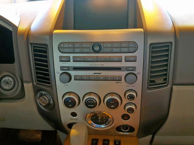 5N3AA08C46N803988 - 2006 INFINITI QX56 SILVER photo 9