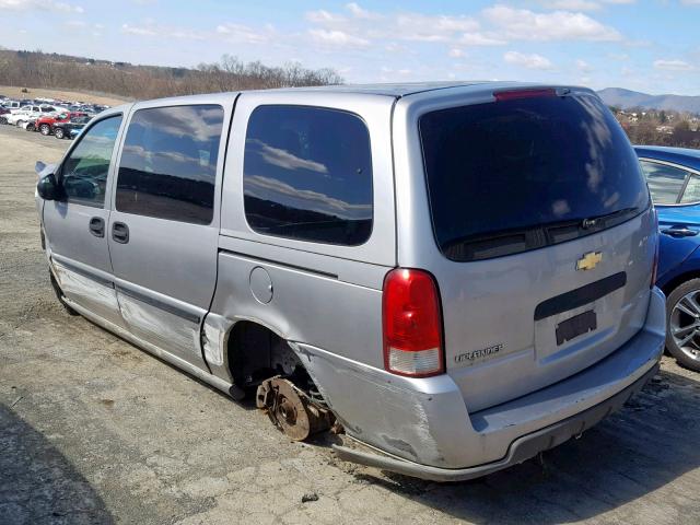 1GNDV03L95D233374 - 2005 CHEVROLET UPLANDER SILVER photo 3