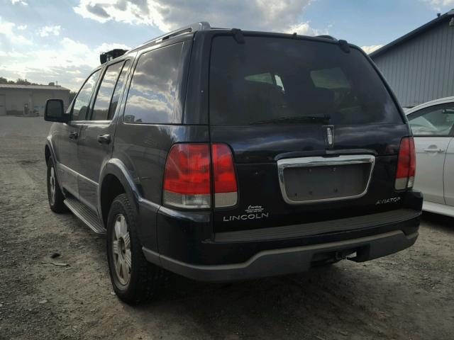 5LMEU78H43ZJ22995 - 2003 LINCOLN AVIATOR BLACK photo 3