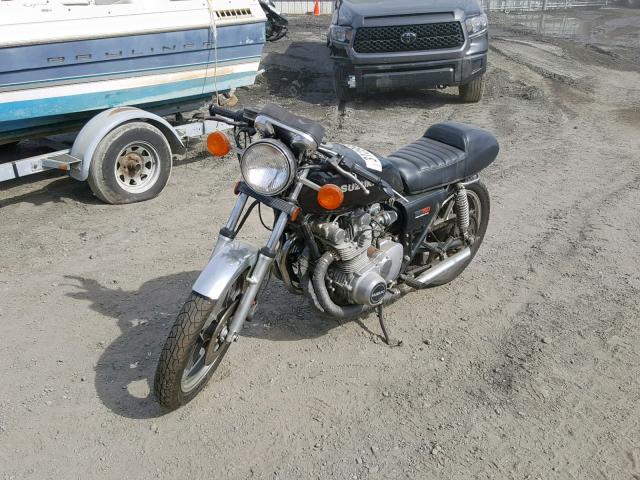 GS750E23039 - 1978 SUZUKI MOTORCYCLE BLACK photo 2