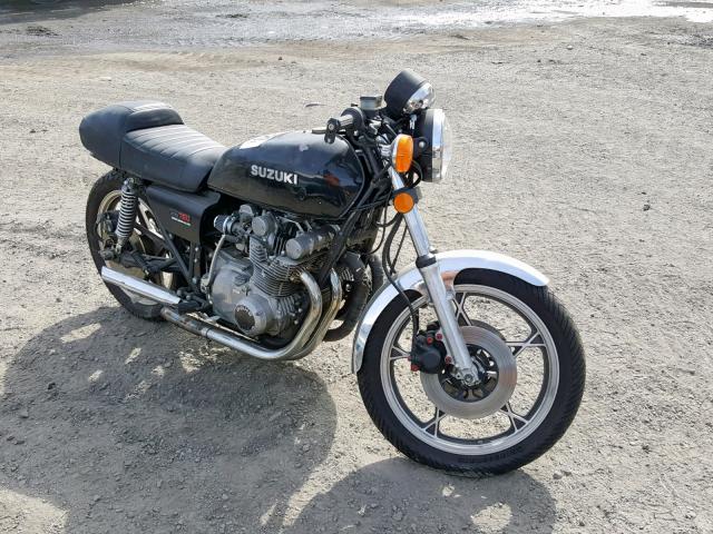 GS750E23039 - 1978 SUZUKI MOTORCYCLE BLACK photo 9