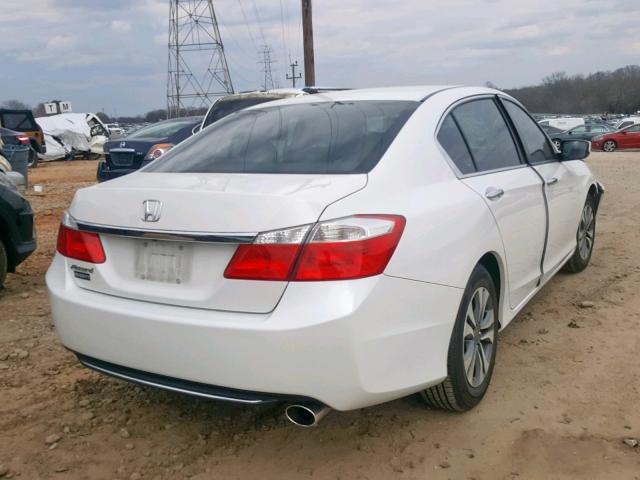 1HGCR2F36FA173896 - 2015 HONDA ACCORD LX WHITE photo 4