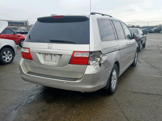 5FNRL38877B105642 - 2007 HONDA ODYSSEY TO SILVER photo 4