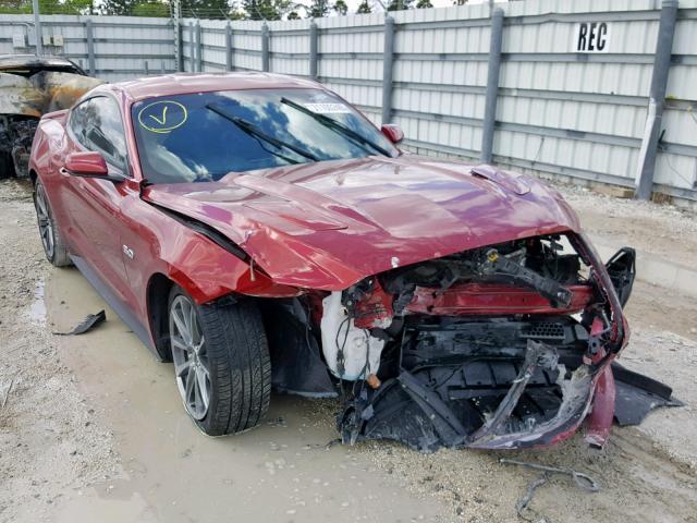1FA6P8CF2G5232428 - 2016 FORD MUSTANG GT RED photo 1