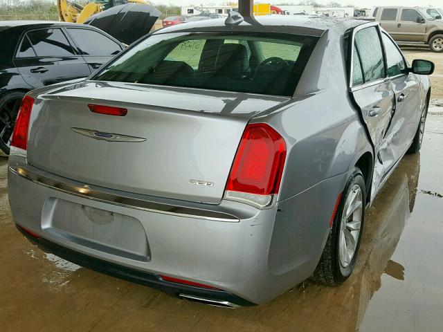 2C3CCAAG6GH220243 - 2016 CHRYSLER 300 LIMITE SILVER photo 4