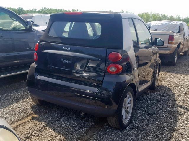 WMEEK31X78K149018 - 2008 SMART FORTWO PAS 黑色 照片 4