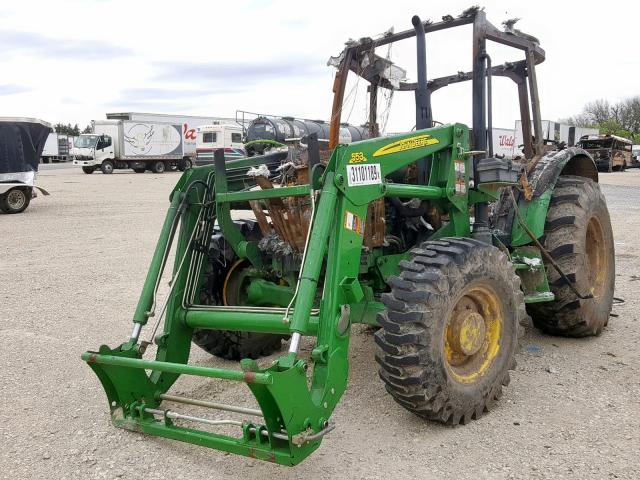 1P00553XCEX044857 - 2014 JOHN DEERE TRACTOR GREEN photo 2