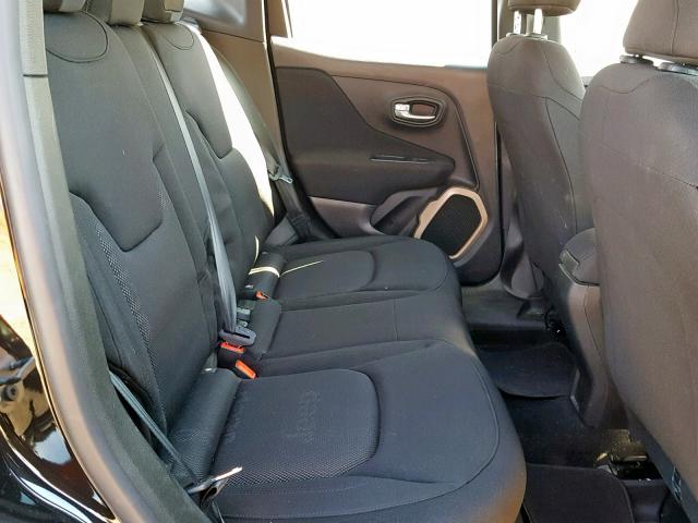 ZACCJBAT0GPD09678 - 2016 JEEP RENEGADE S 黑色 照片 6