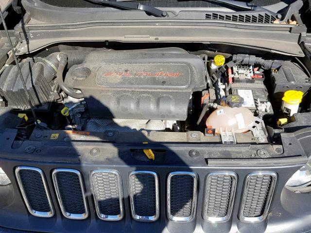 ZACCJBAT0GPD09678 - 2016 JEEP RENEGADE S 黑色 照片 7