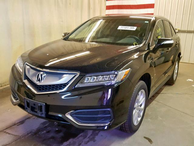 5J8TB4H34GL000218 - 2016 ACURA RDX BLACK photo 2