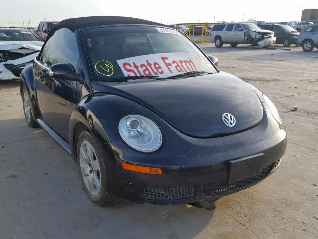 3VWRG31Y37M408232 - 2007 VOLKSWAGEN NEW BEETLE أسود صورة 1