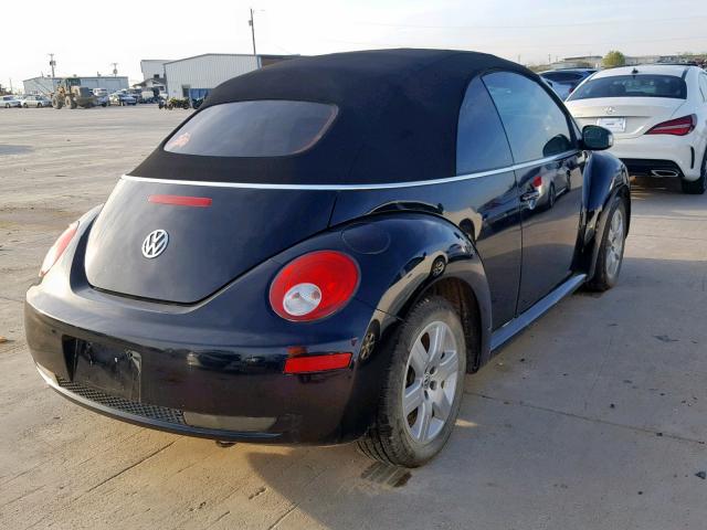 3VWRG31Y37M408232 - 2007 VOLKSWAGEN NEW BEETLE أسود صورة 4